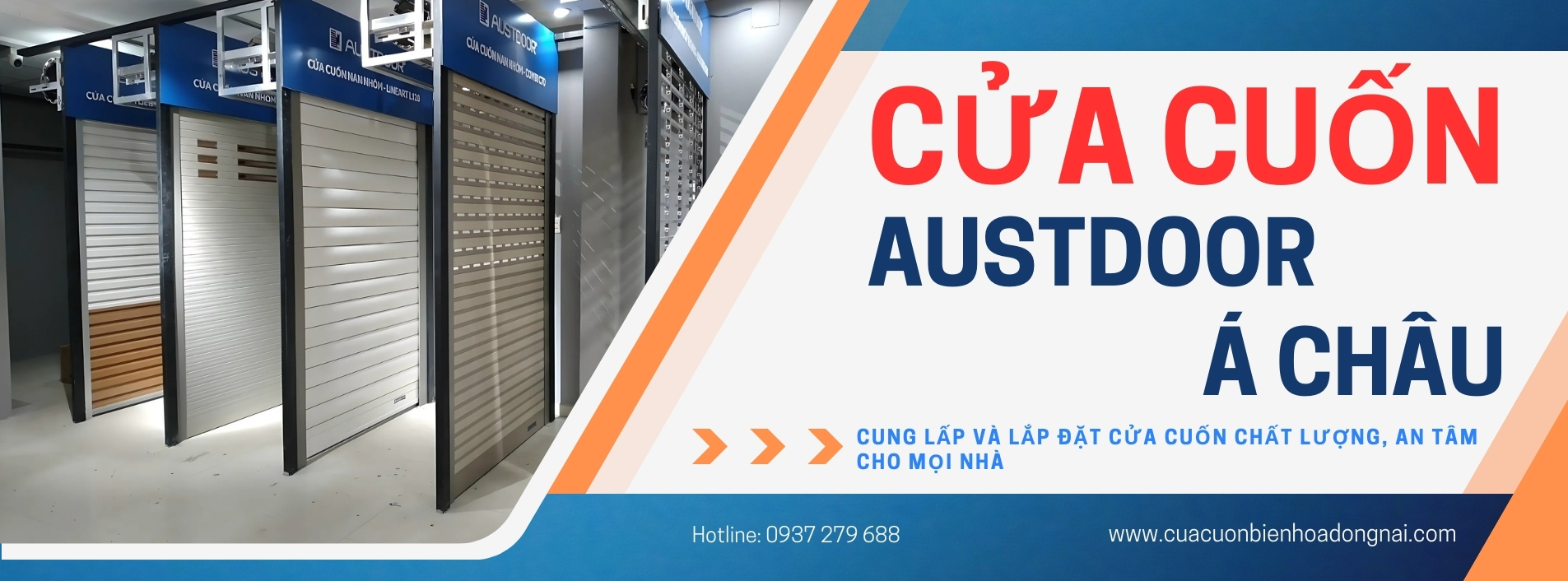 Banner Cửa Cuốn Austdoor Á Châu - 01