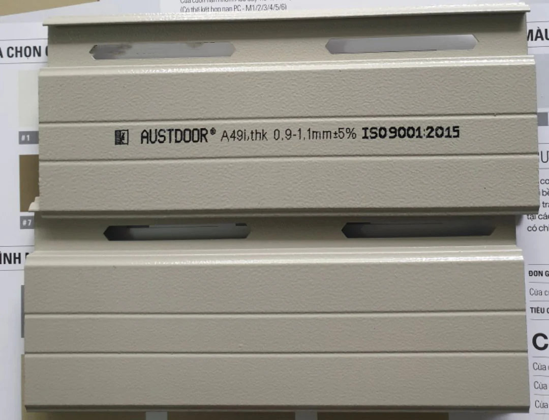 Dòng cửa cuốn khe thoáng A49i