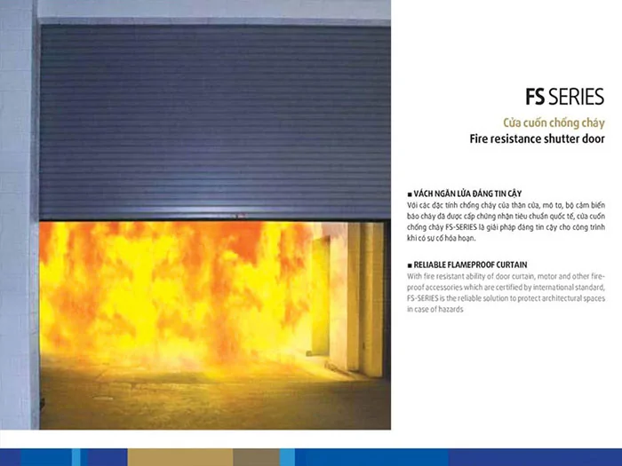 cua cuon austdoor chong chay