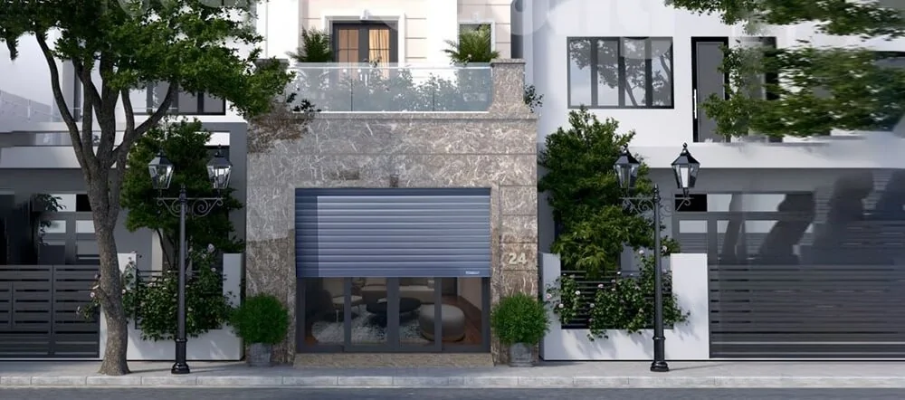 Cửa cuốn nan nhôm Line - Art