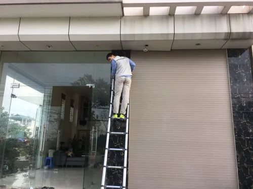 Lắp đặt cửa cuốn AustDoor tại Quang Vinh, Biên Hoà